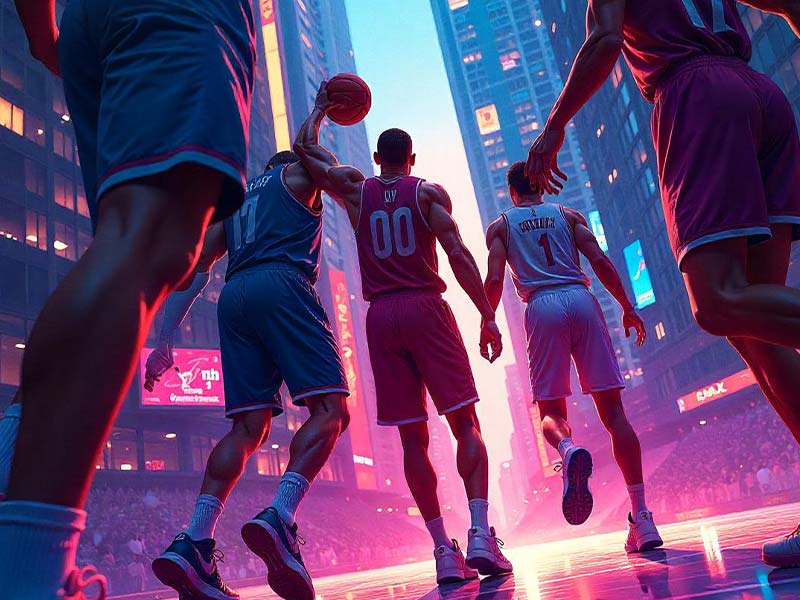 别打扰他，乔丹在他脑里老惨了...